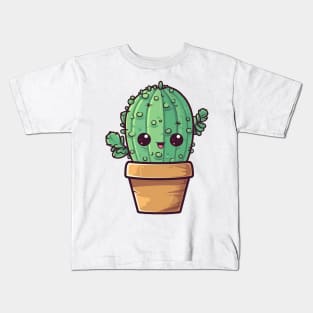 Nice lovely cactus in a pot. Kids T-Shirt